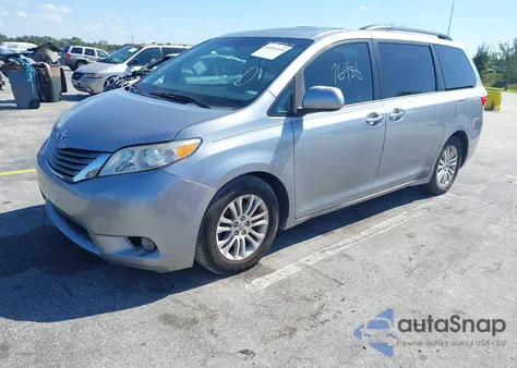 2015 Toyota Sienna Xle from USA, damaged, VIN 5TDYK3DC3FS631916